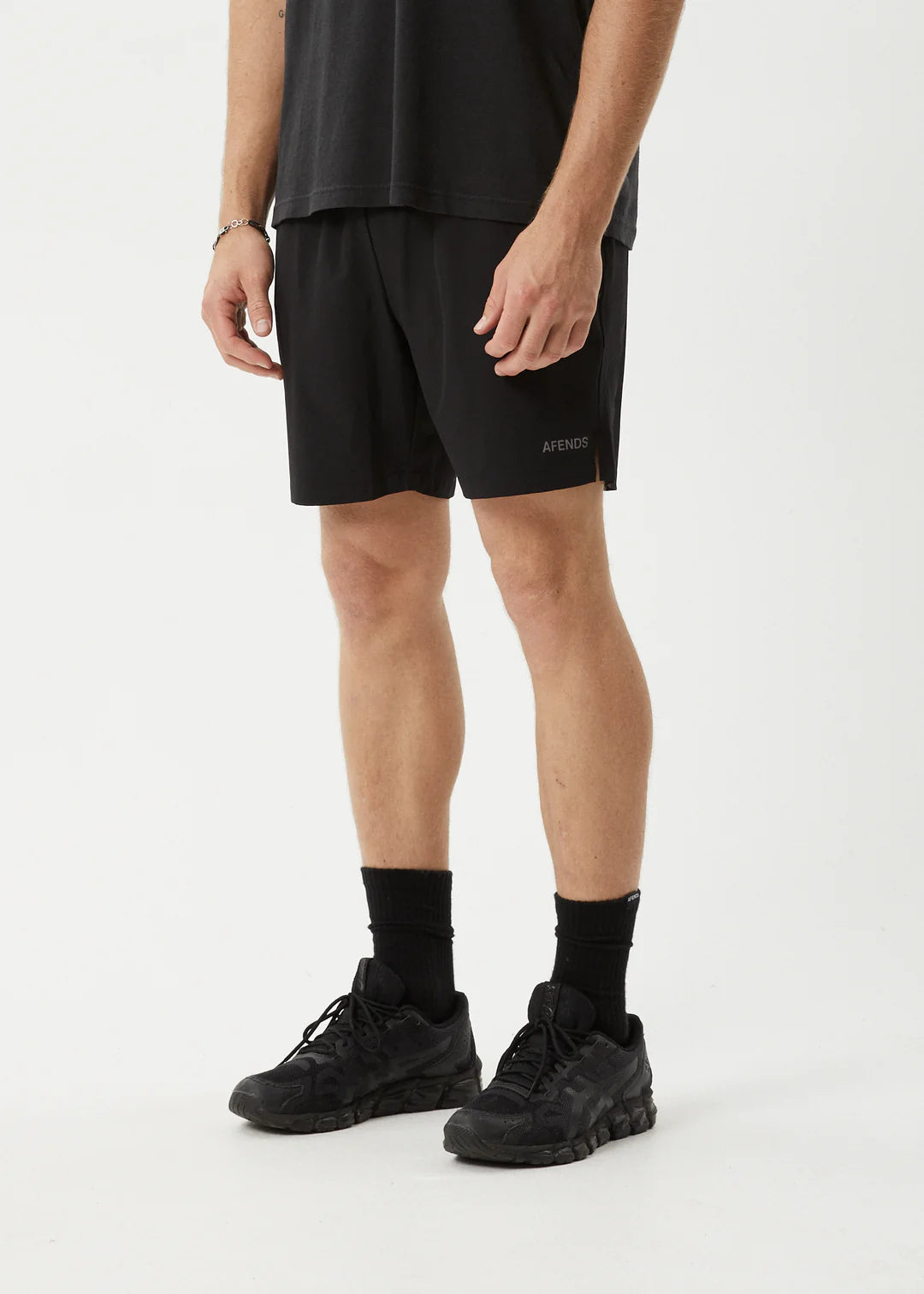 Afends Kettle-Ish Recycled Performance Short 18" Black