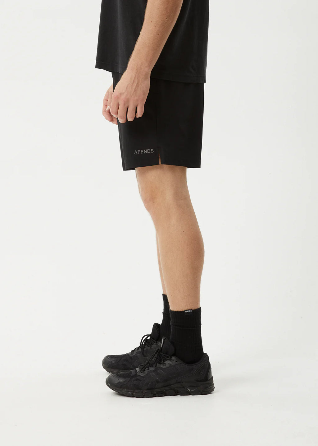 Afends Kettle-Ish Recycled Performance Short 18" Black