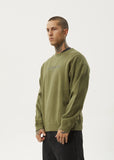 Thrown Out - Recycled Crew Neck - Military