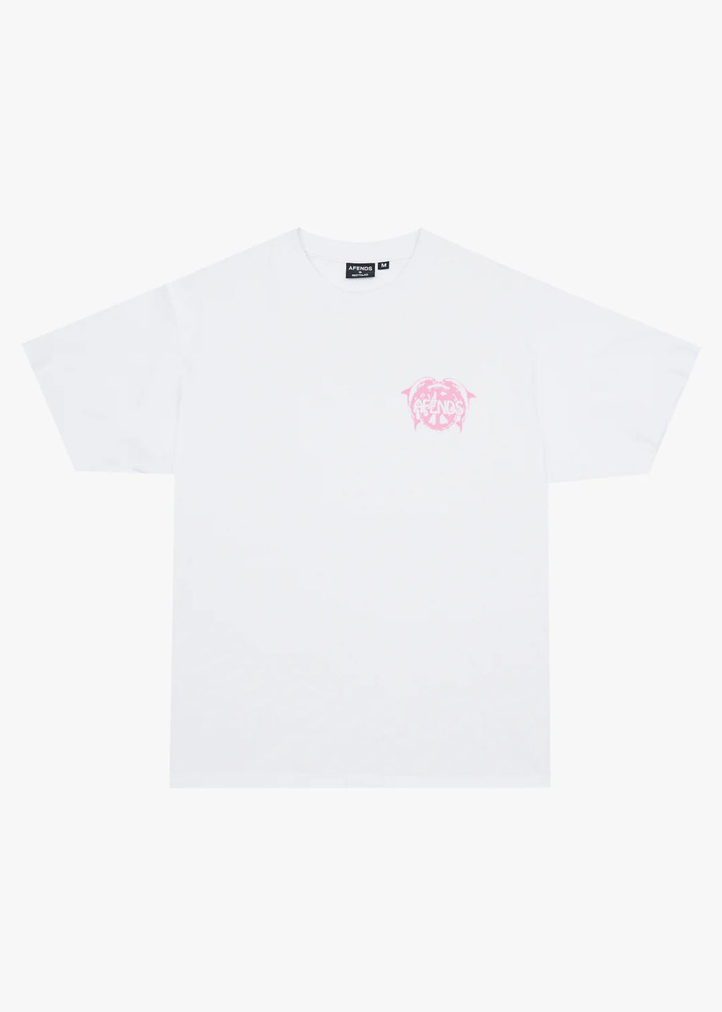 Afends Dolfends Recycled Boxy Fit Tee - White