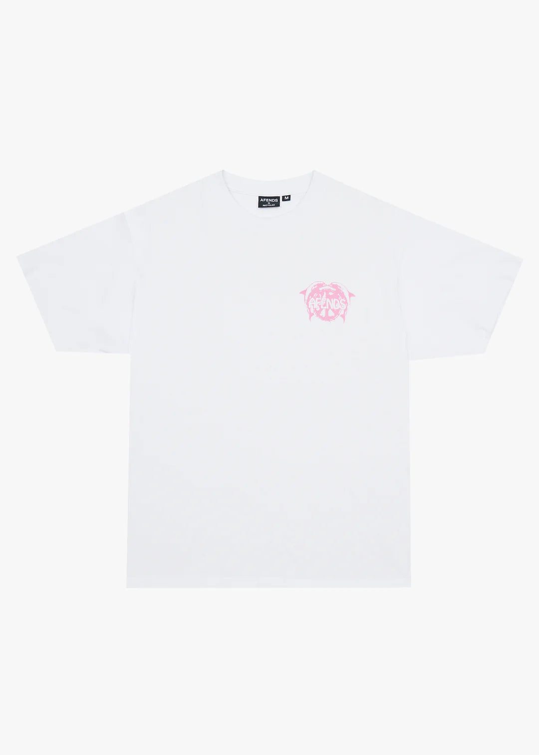Afends Dolfends Recycled Boxy Fit Tee - White