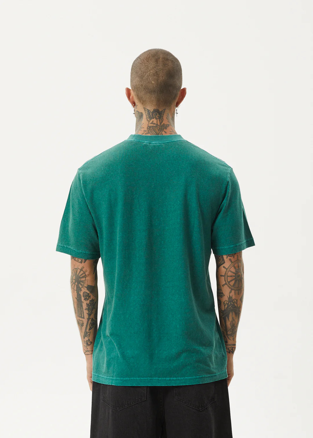 Afends Classic Hemp Retro Fit Tee Washed Pine