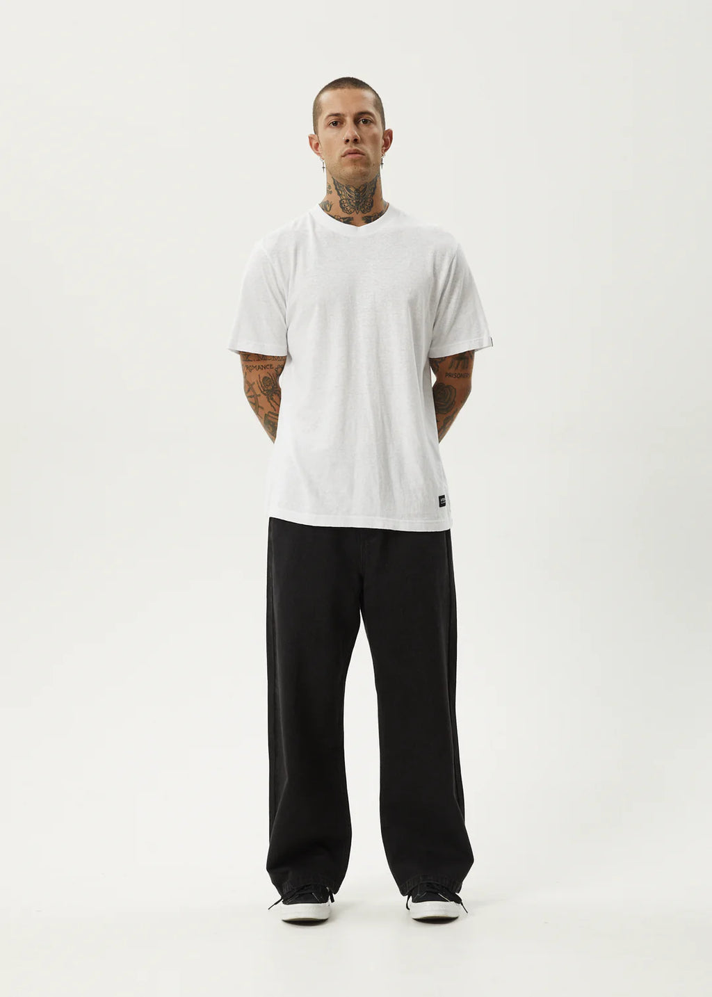 Afends Classic Retro Tee - White