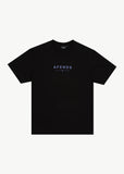 Thrown Out Recycled Retro Fit Tee - Black