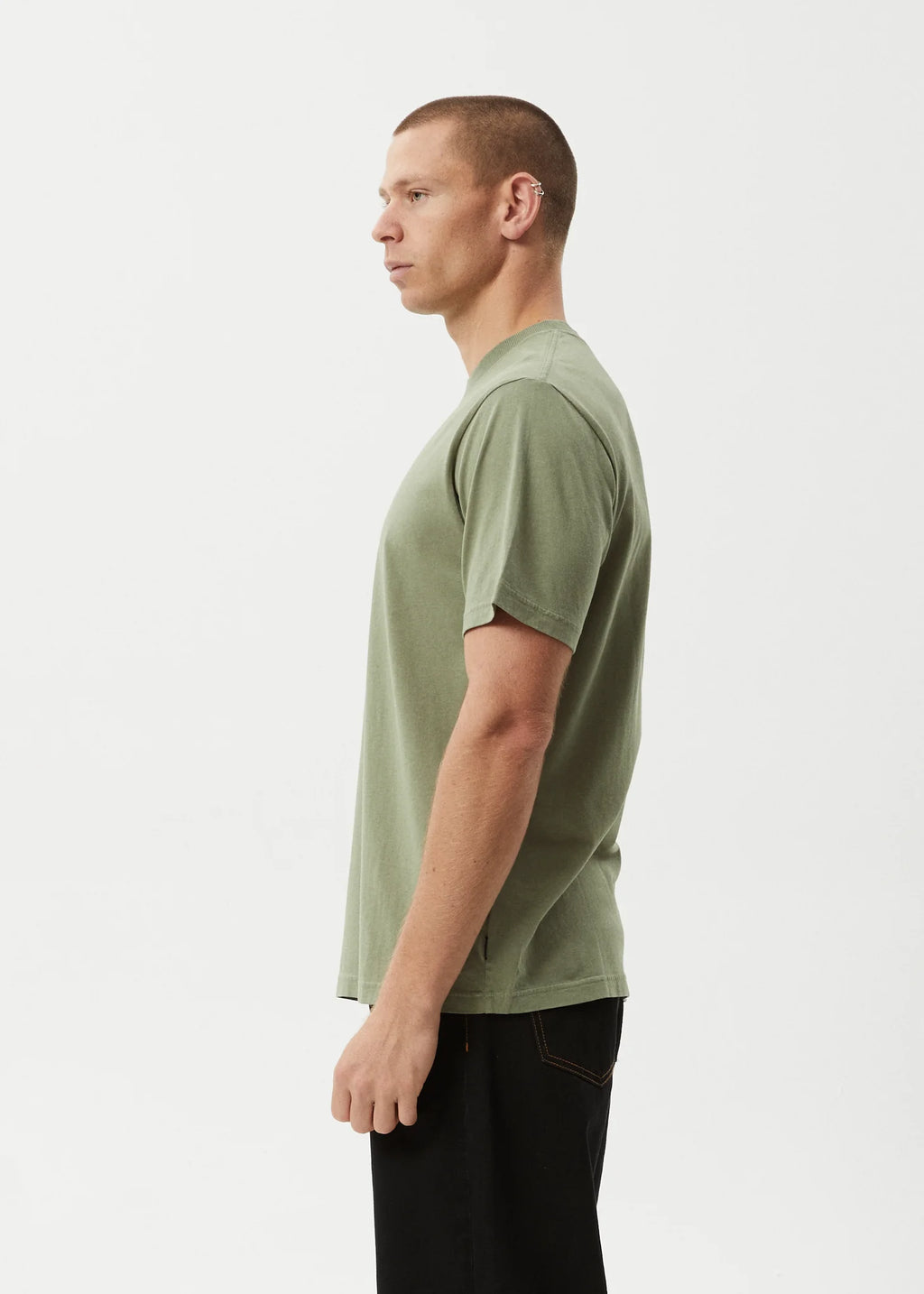 Afends Thrown Out Retro Fit Tee Retro Fit Tee Oil