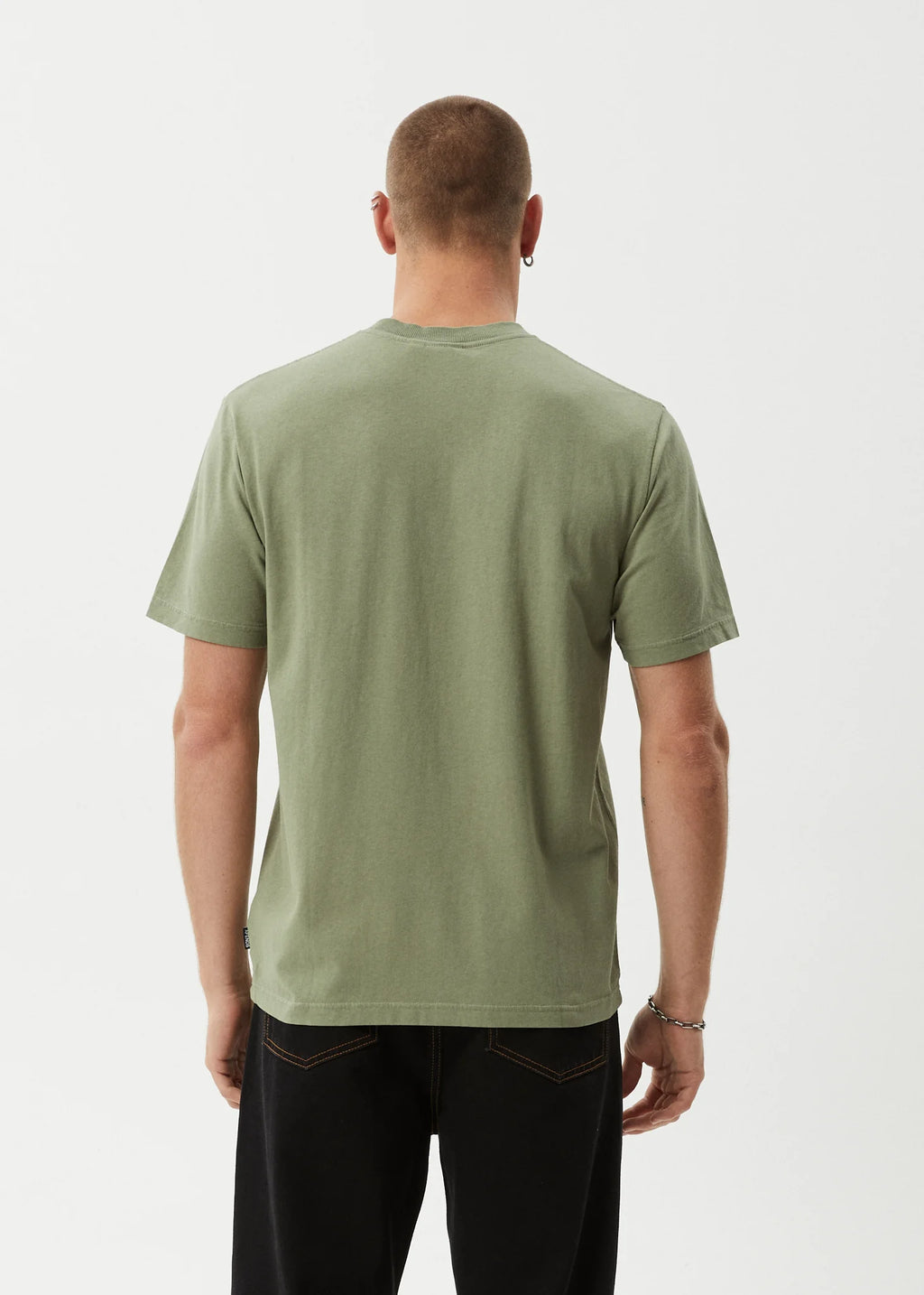 Afends Thrown Out Retro Fit Tee Retro Fit Tee Oil