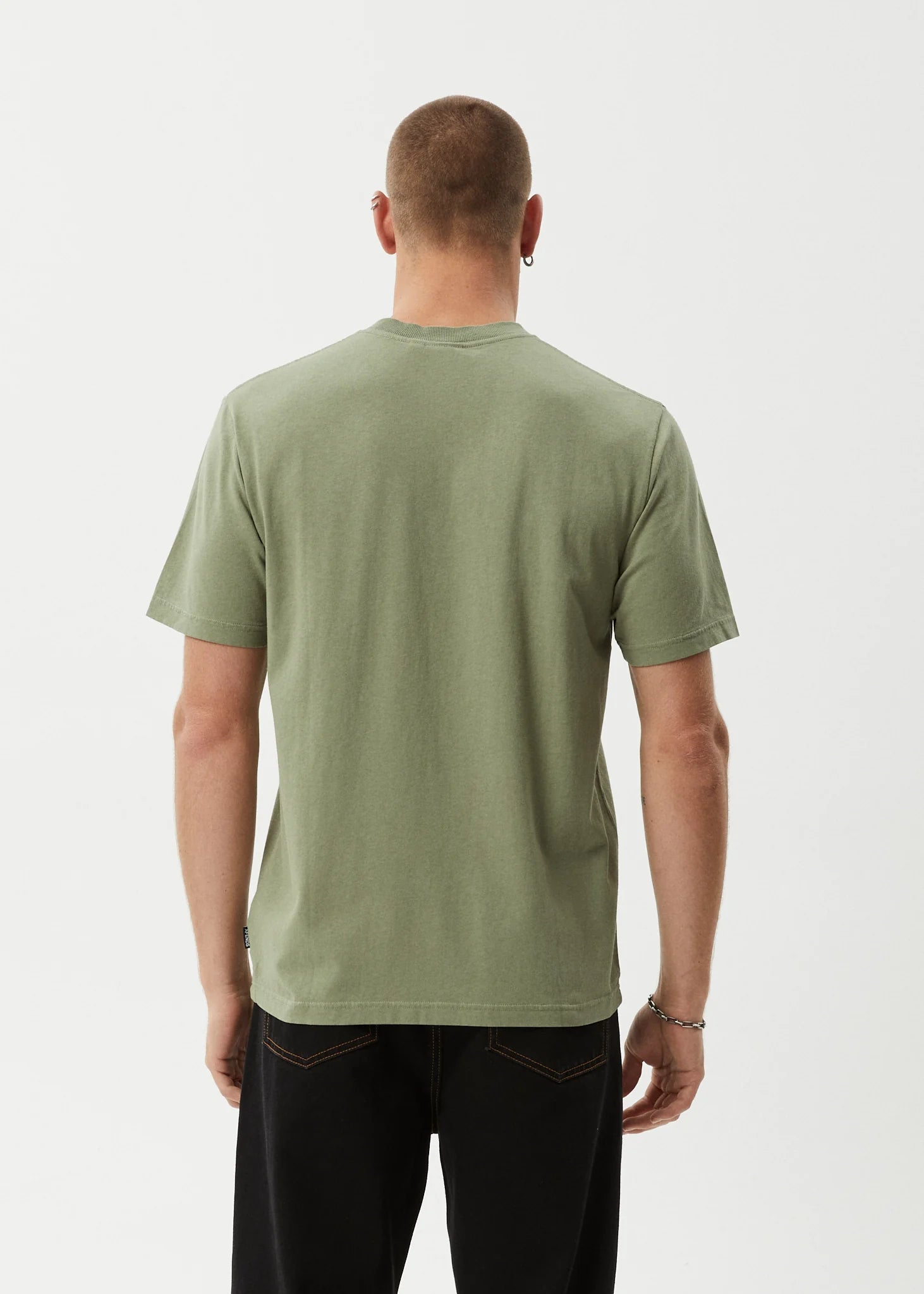 Afends Thrown Out Retro Fit Tee Retro Fit Tee Oil
