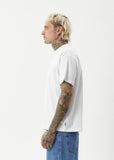 Afends Foundation Boxy Tee - White