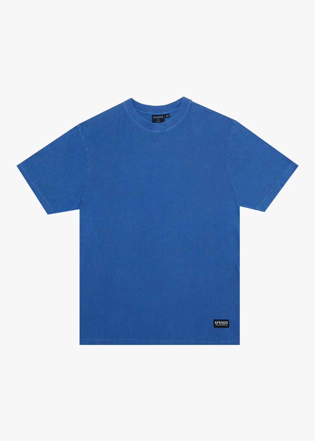 Afends Classic Hemp Retro Fit Tee - Washed Marina