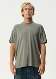Afends Foundation Hemp Boxy Fit Tee - Washed Sycamore