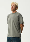 Afends Foundation Hemp Boxy Fit Tee - Washed Sycamore