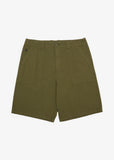 Afends Glider Recycled Pleated Short 22 Inch - Military