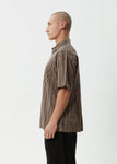 Afends Hometown Short Sleeve Shirt - Coffee