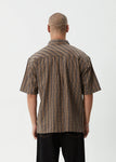 Afends Hometown Short Sleeve Shirt - Coffee