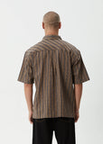 Afends Hometown Short Sleeve Shirt - Coffee