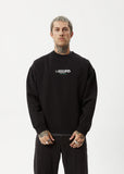 Break Through Recycled Crew Neck - Black