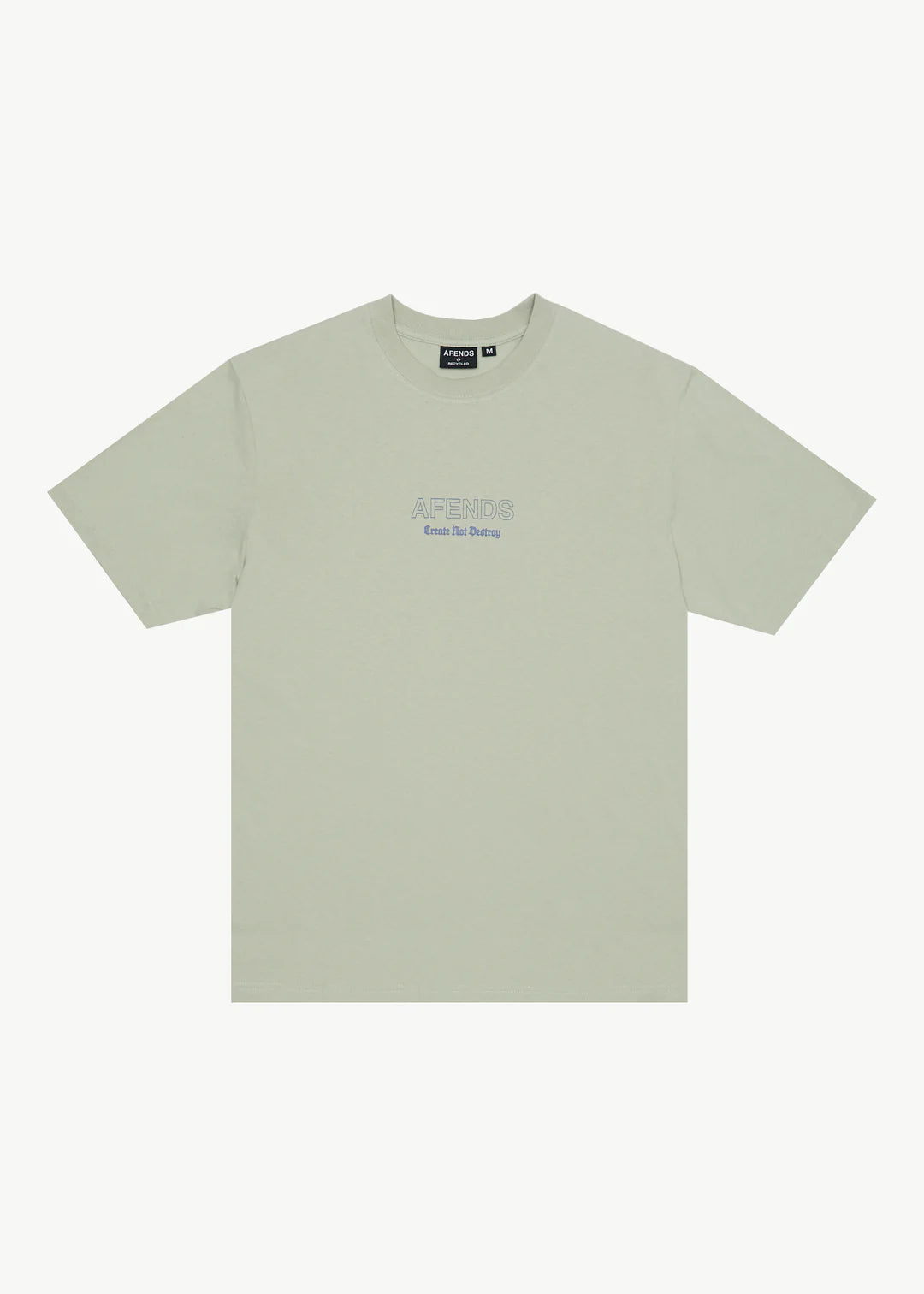 Afends Creator Recycled Retro Fit Tee Eucalyptus