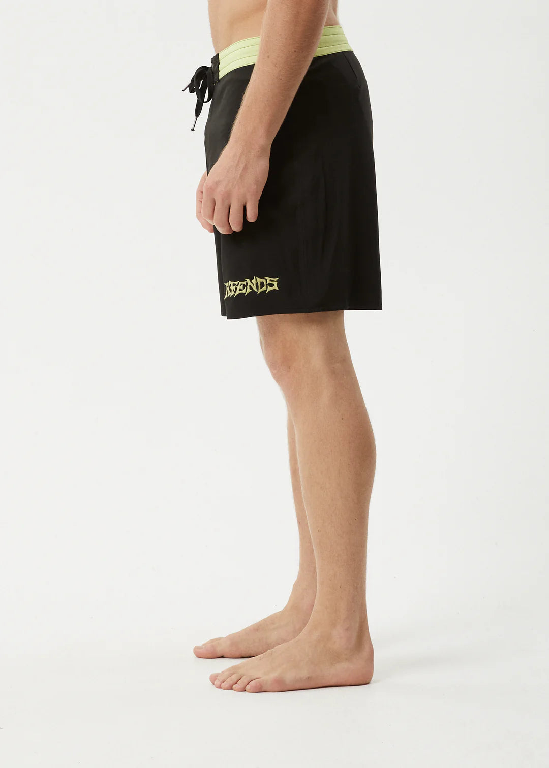 Afends Peace Out Recycled Surf Related Boardshort 18 Inch - Black
