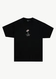 Afends High Priority  Boxy Fit Tee - Black