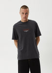 Afends Ember Retro Fit Tee - Charcoal