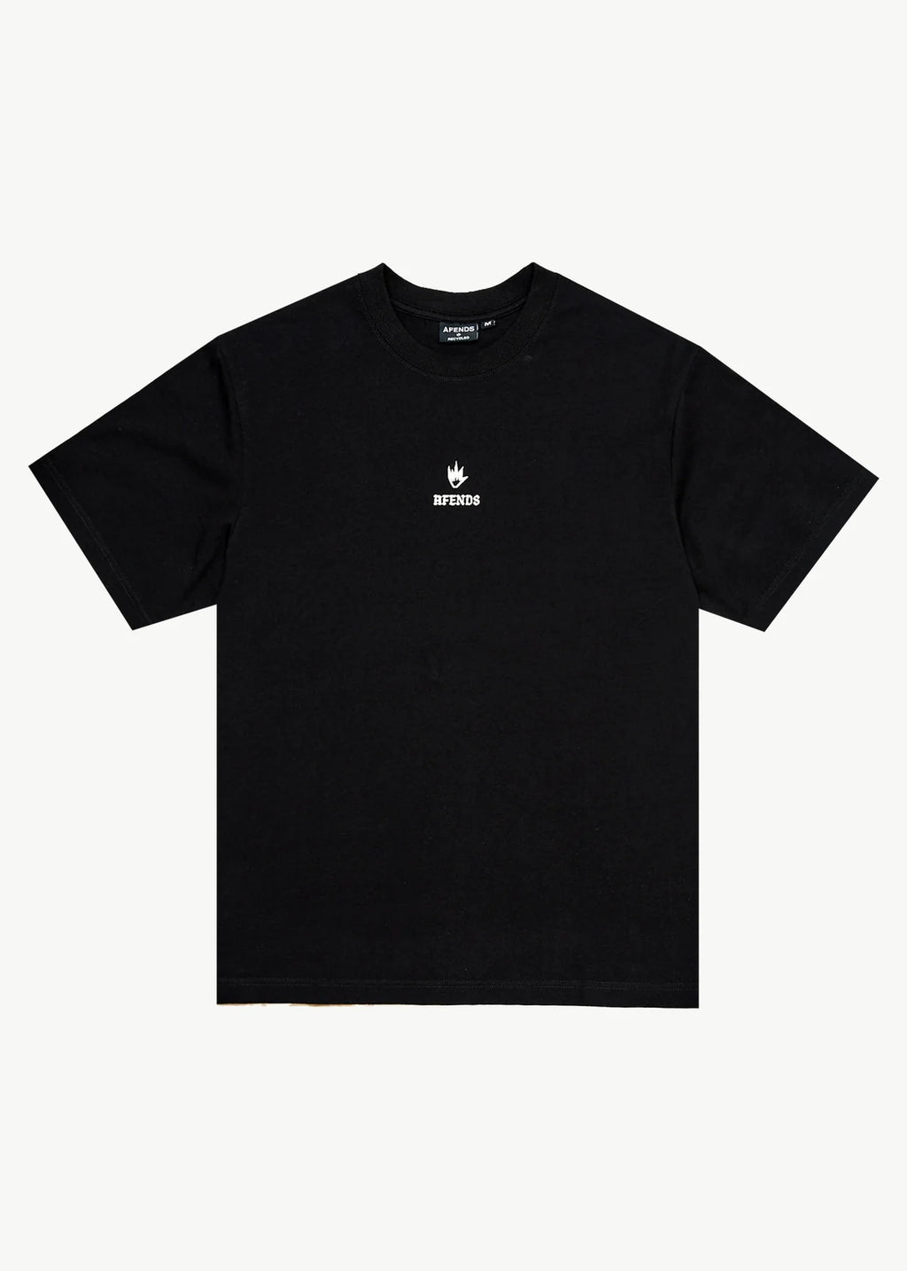 Afends Burnin Retro Tee Black