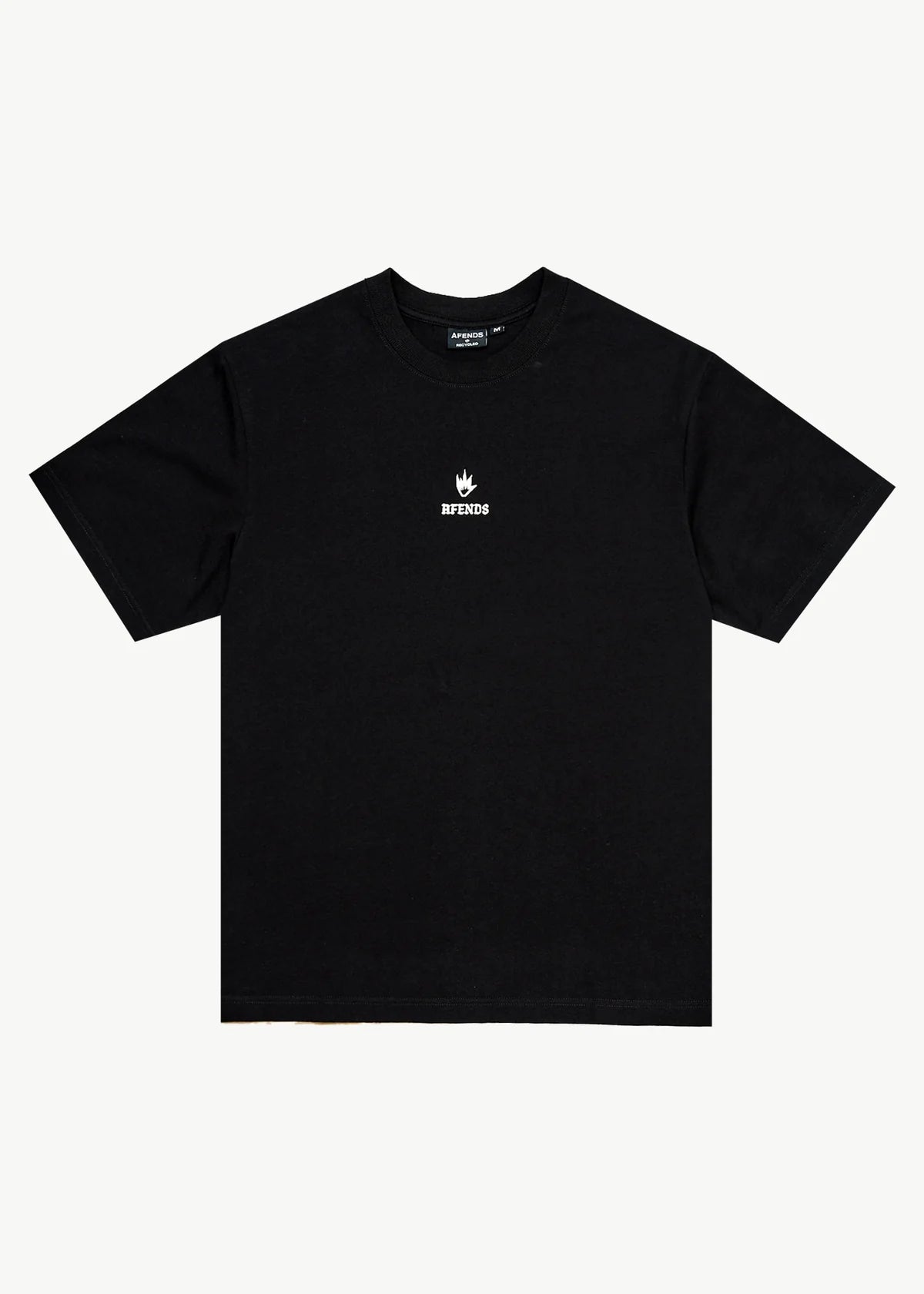 Afends Burnin Retro Tee Black