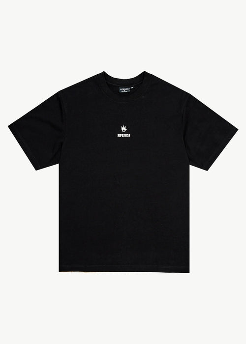 Afends Burnin Retro Tee Black