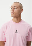 Afends Burnin Recycled Retro Fit Tee - Vintage Pink