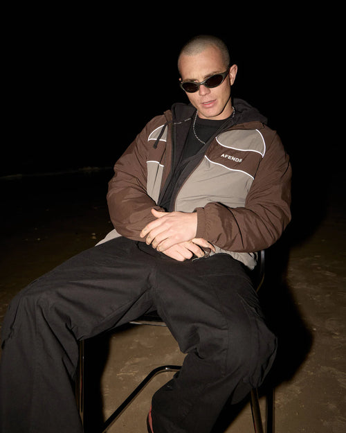 Afends Spicy Sports Spray Jacket Olive