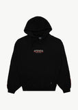 Afends Wired Recycled Boxy Pull On Hood Black