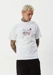 Afends Torched Recycled Retro T-Shirt - White