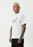 Afends Torched Recycled Retro T-Shirt - White