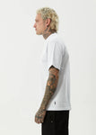 Afends Torched Recycled Retro T-Shirt - White