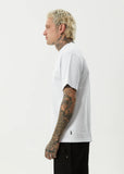 Afends Torched Recycled Retro T-Shirt - White