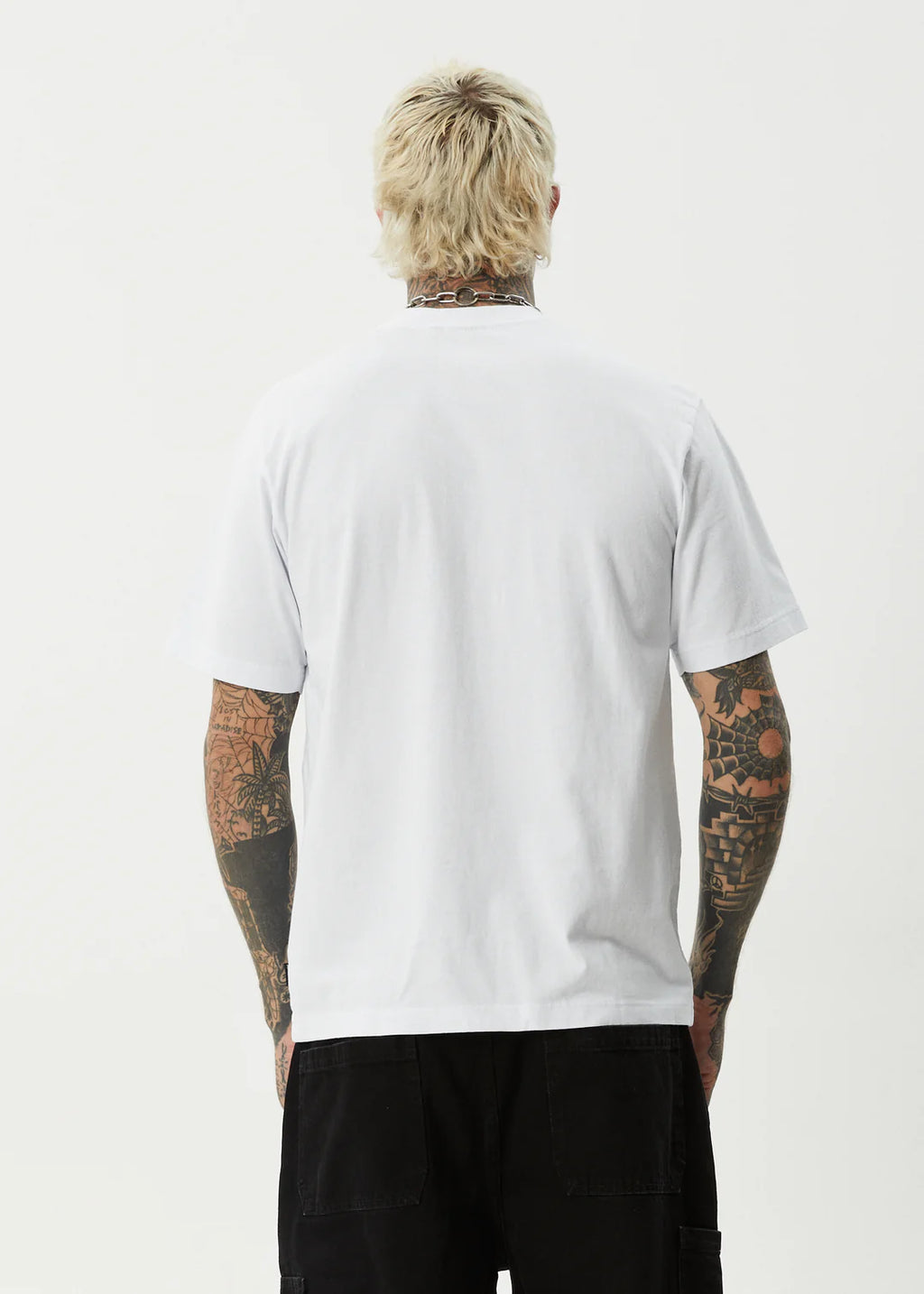 Afends Torched Recycled Retro T-Shirt - White