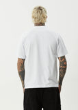 Afends Torched Recycled Retro T-Shirt - White