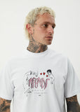Afends Torched Recycled Retro T-Shirt - White