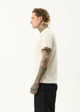 Afends Mix Up Recycled Ringer T-Shirt - Moonbeam