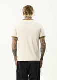 Afends Mix Up Recycled Ringer T-Shirt - Moonbeam