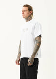 Afends Spinal Recycled Boxy T-Shirt - White