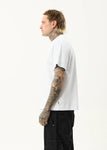 Afends Spinal Recycled Boxy T-Shirt - White