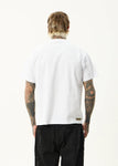 Afends Spinal Recycled Boxy T-Shirt - White