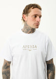 Afends Spinal Recycled Boxy T-Shirt - White