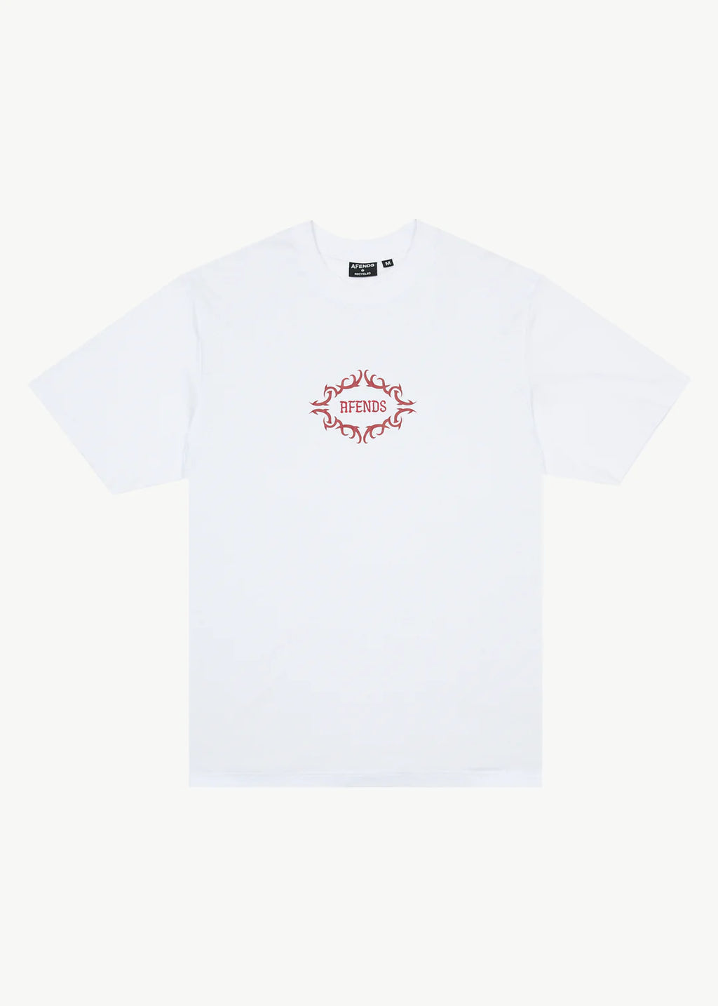 Afends My Tribe Recycled Heavyweight Retro T-Shirt - White