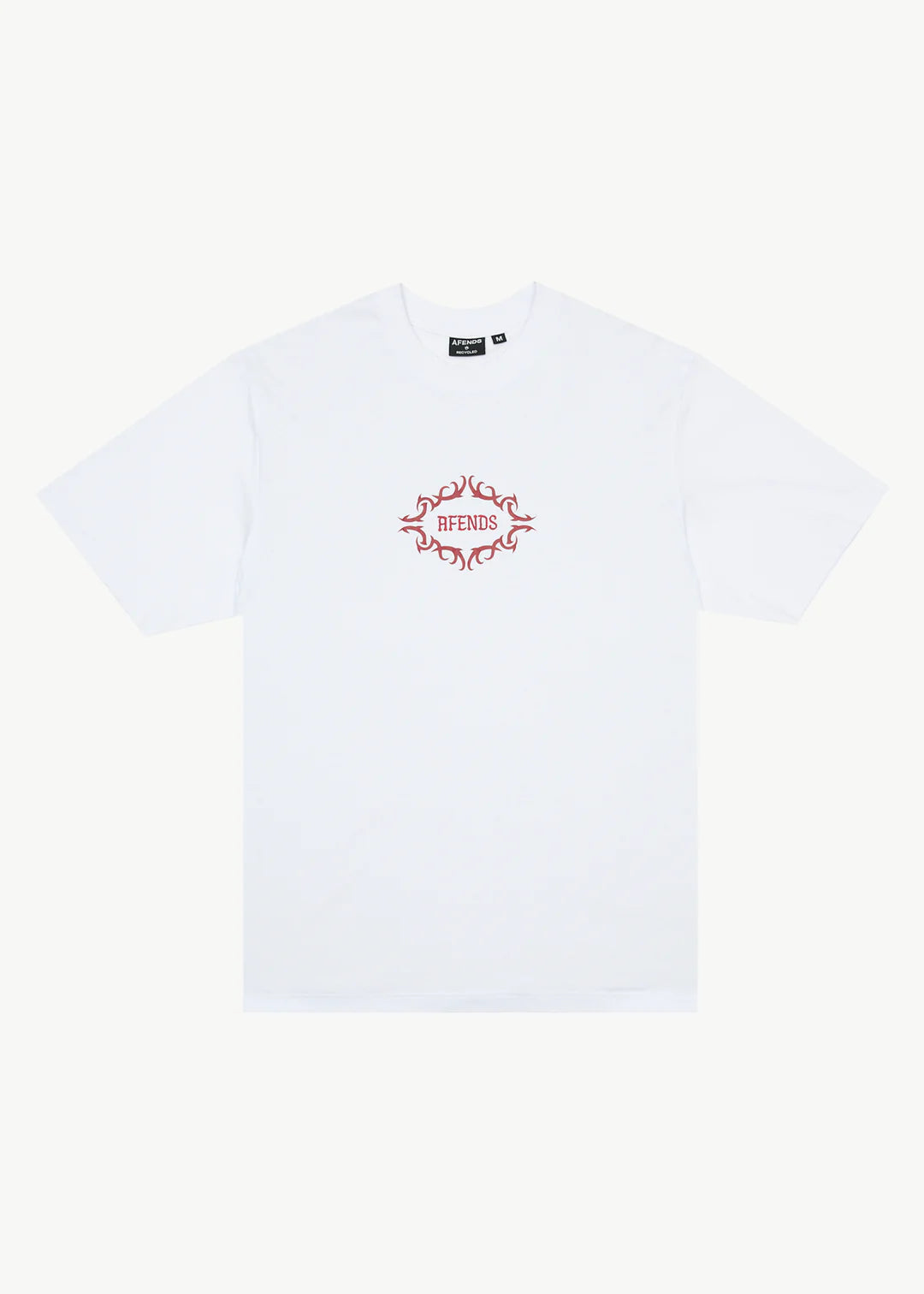 Afends My Tribe Recycled Heavyweight Retro T-Shirt - White