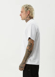 Afends My Tribe Recycled Heavyweight Retro T-Shirt - White