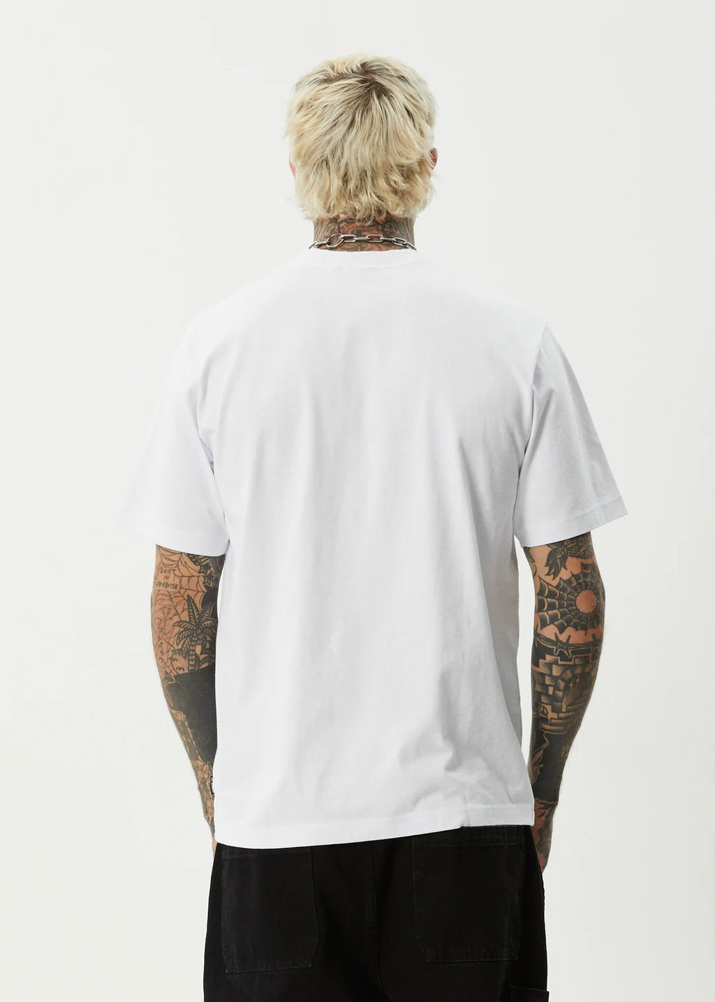 Afends My Tribe Recycled Heavyweight Retro T-Shirt - White