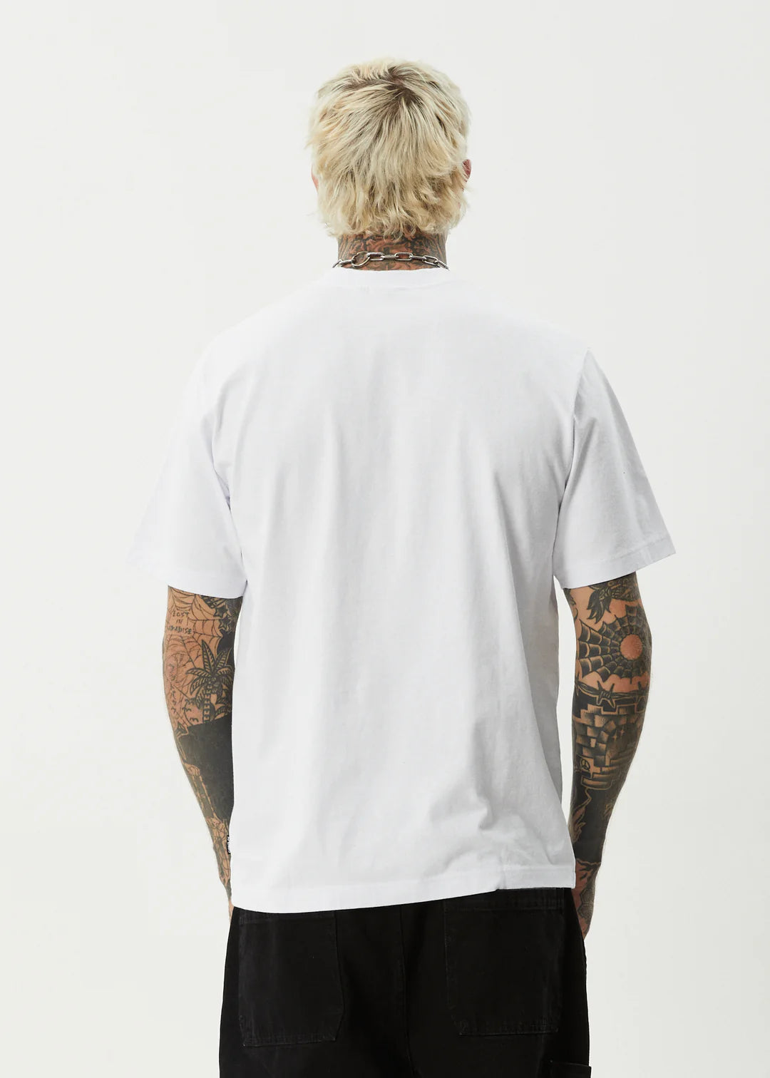 Afends My Tribe Recycled Heavyweight Retro T-Shirt - White