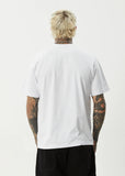 Afends My Tribe Recycled Heavyweight Retro T-Shirt - White