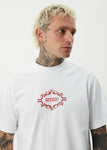 Afends My Tribe Recycled Heavyweight Retro T-Shirt - White
